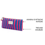 Estuche de lápices de algodón Office Chic - Múltiples estampados