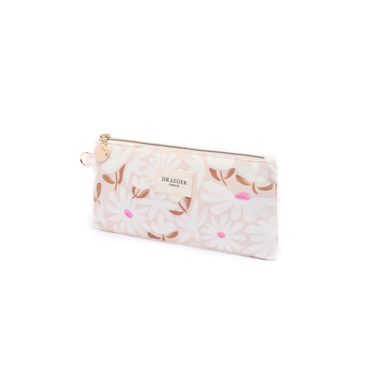 Trousse Office Chic Fleurs taupe 2