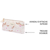 Estuche de lápices de algodón Office Chic - Múltiples estampados