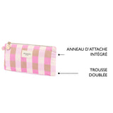 Estuche de lápices de algodón Office Chic - Múltiples estampados