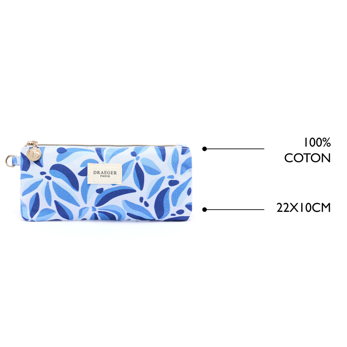 Kit de flores elegantes para la oficina, color azul