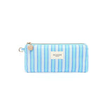 Trousse Office Chic Rayures turquoise 1