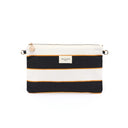 Pochette Office Chic Rayures noir 1