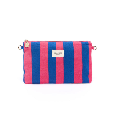 Pochette Office Chic Bleu et rouge 1
