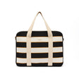 Sac Ordinateur Office Chic Rayures Noir 01