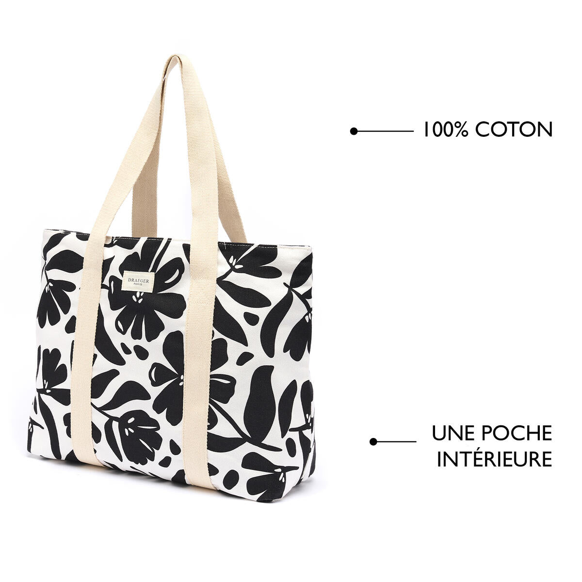 Bolsa de algodón elegante para la oficina: varios patrones