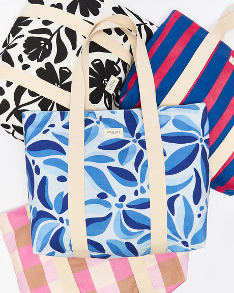 Bolsa de algodón elegante para la oficina: varios patrones