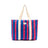 Tote Bag Office Chic Bleu et rouge 1