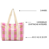 Bolsa de algodón elegante para la oficina: varios patrones