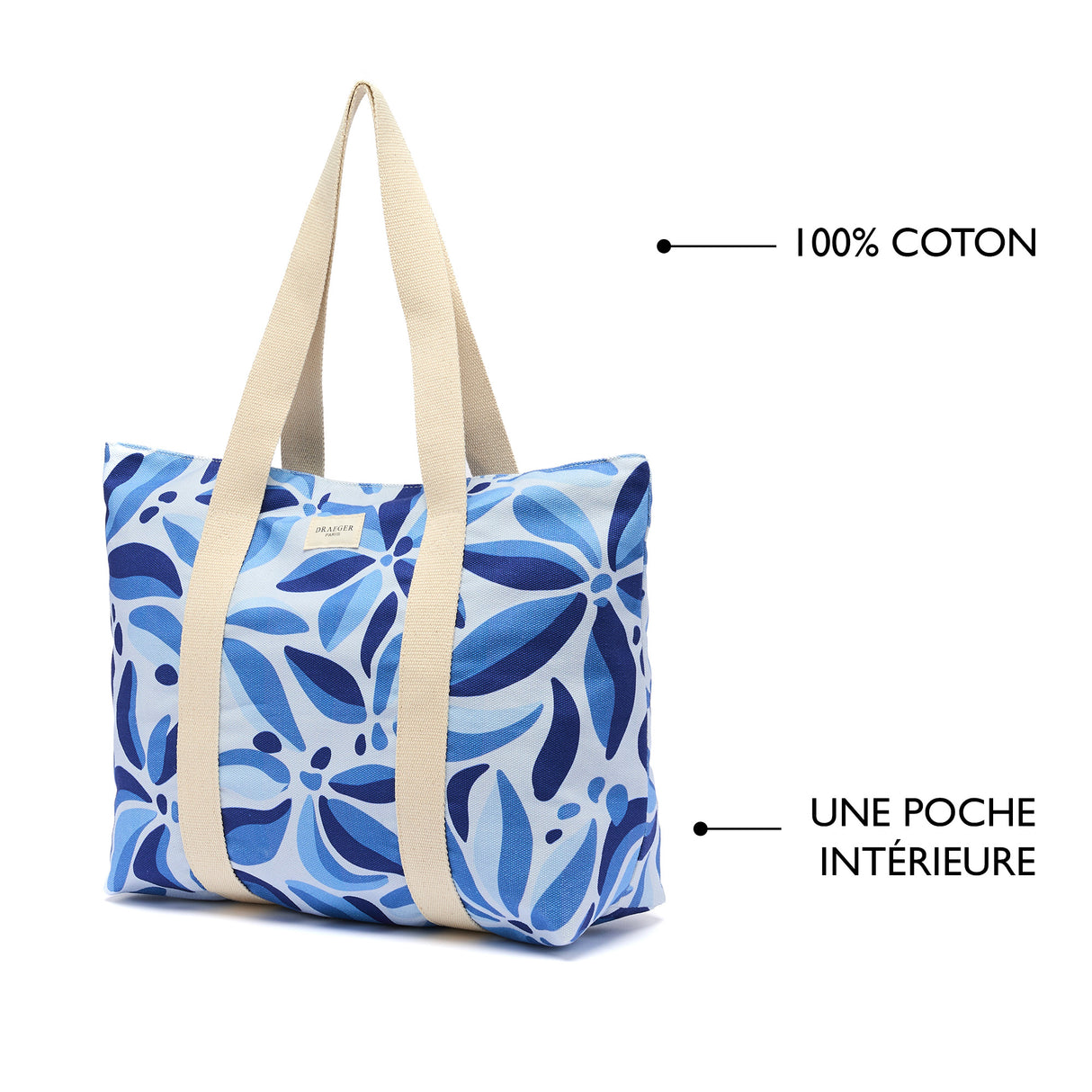 Bolsa de algodón elegante para la oficina: varios patrones