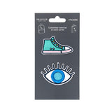 Patchs Stickers Brodés - Plusieurs Styles Bleu vert 1