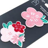 Patchs Stickers Brodés - Plusieurs Styles Rose poudrée 2