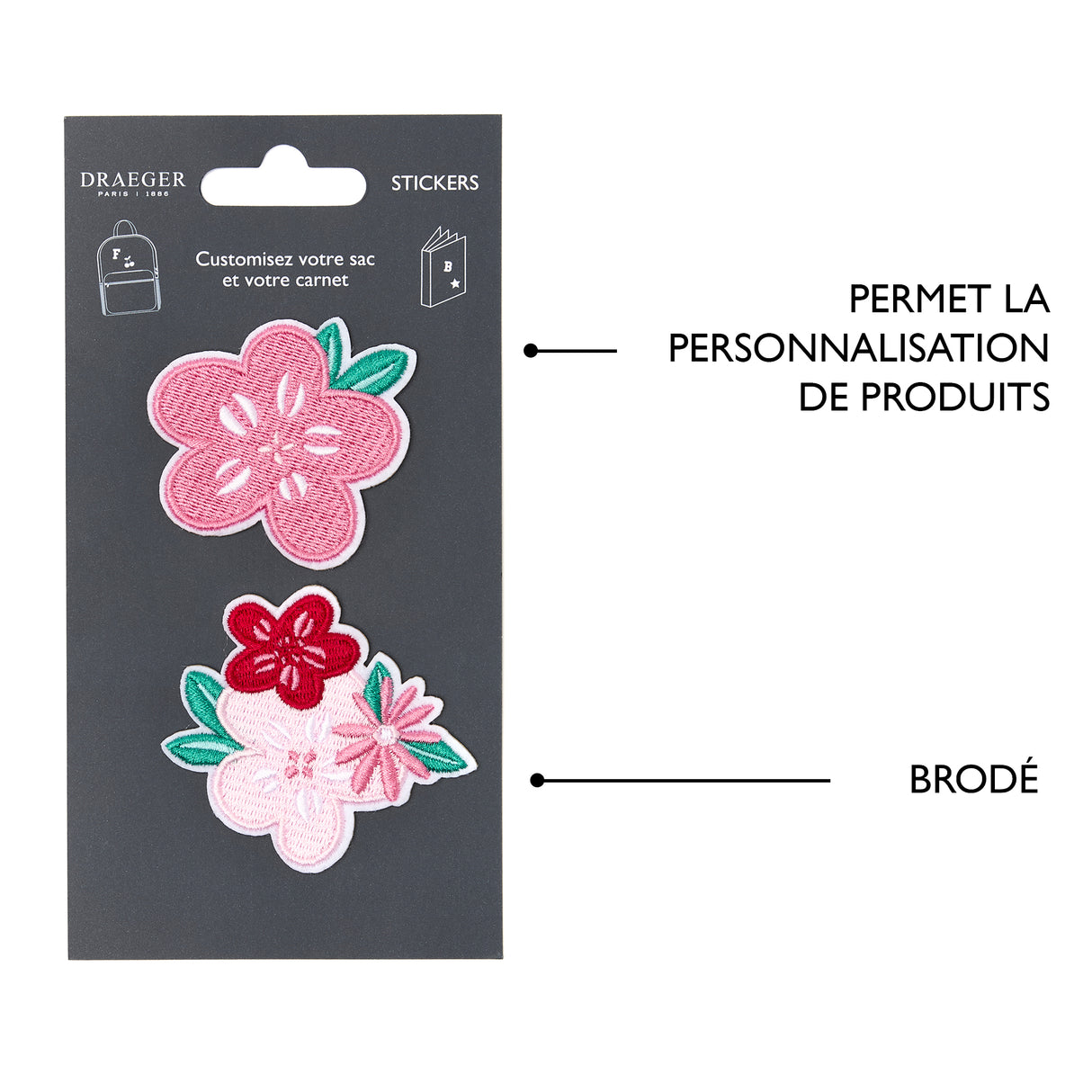 Patchs Stickers Brodés - Plusieurs Styles