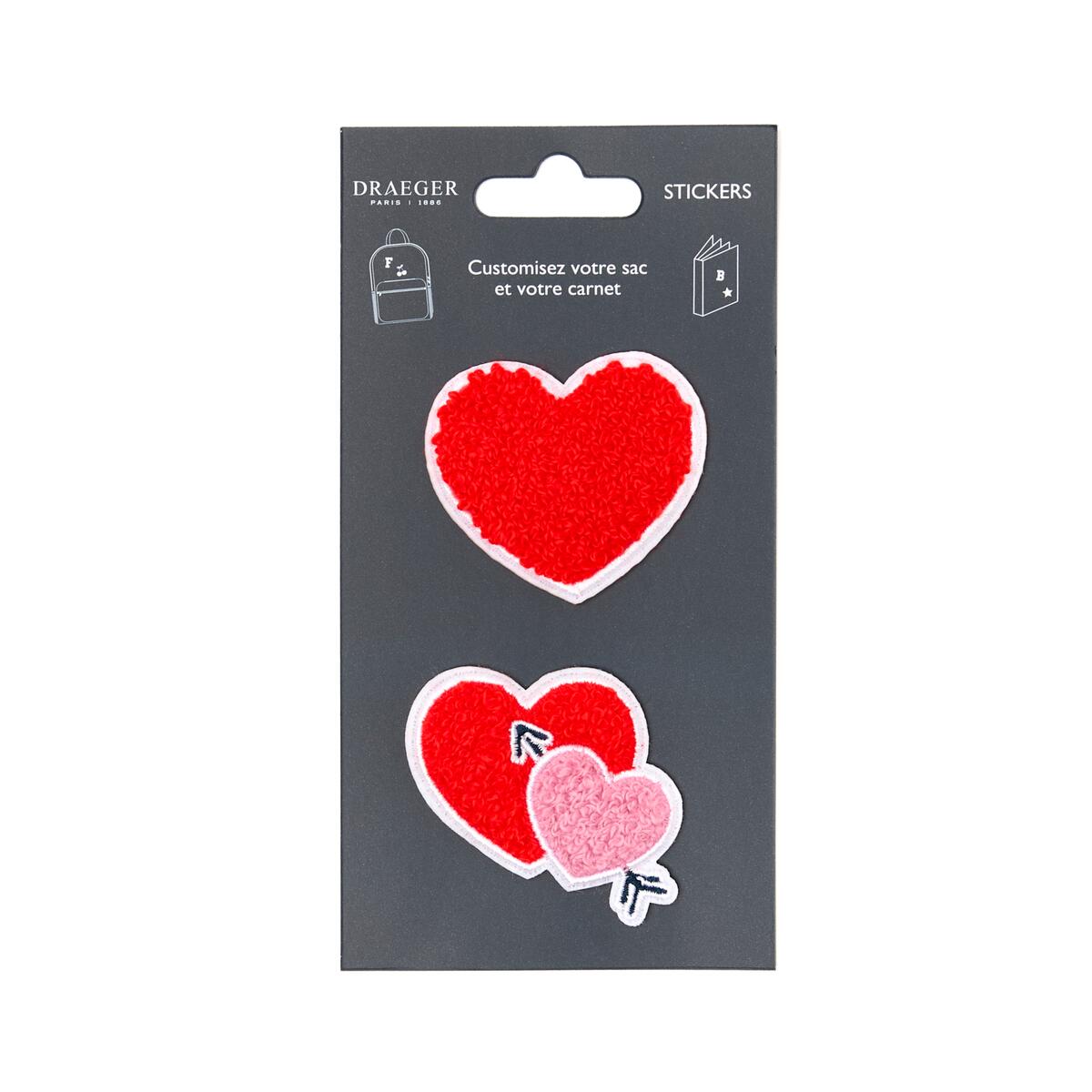 Patchs Stickers Brodés - Plusieurs Styles Rouge 1