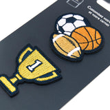 Patchs Stickers Brodés - Plusieurs Styles Jaune 2