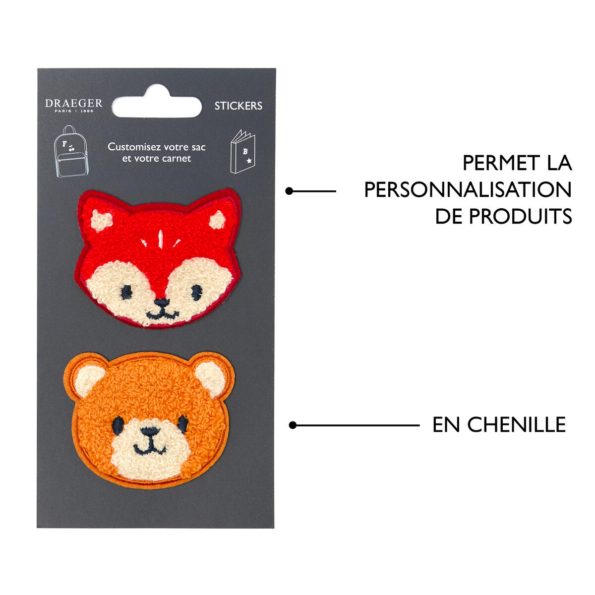 Patchs Stickers Brodés - Plusieurs Styles Orange 4