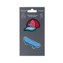 Patchs Stickers Brodés - Plusieurs Styles Bleu roi 1