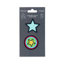 Patchs Stickers Brodés - Plusieurs Styles Rayures turquoise 1