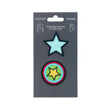 Patchs Stickers Brodés - Plusieurs Styles Rayures turquoise 1