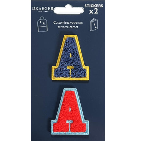 Patchs Lettres Brodés Ma Rentrée Personnalisée