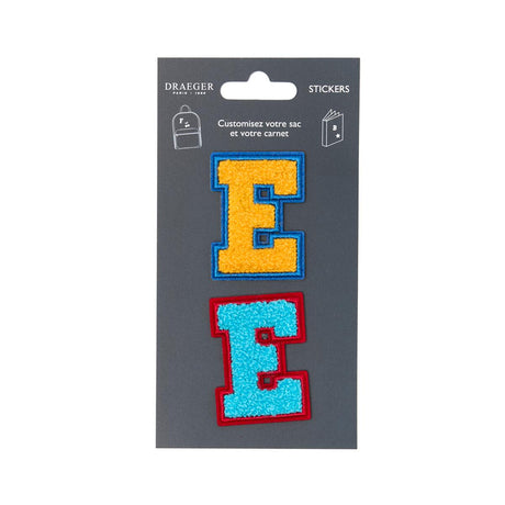 Patchs Lettres Brodés Ma Rentrée Personnalisée E 1