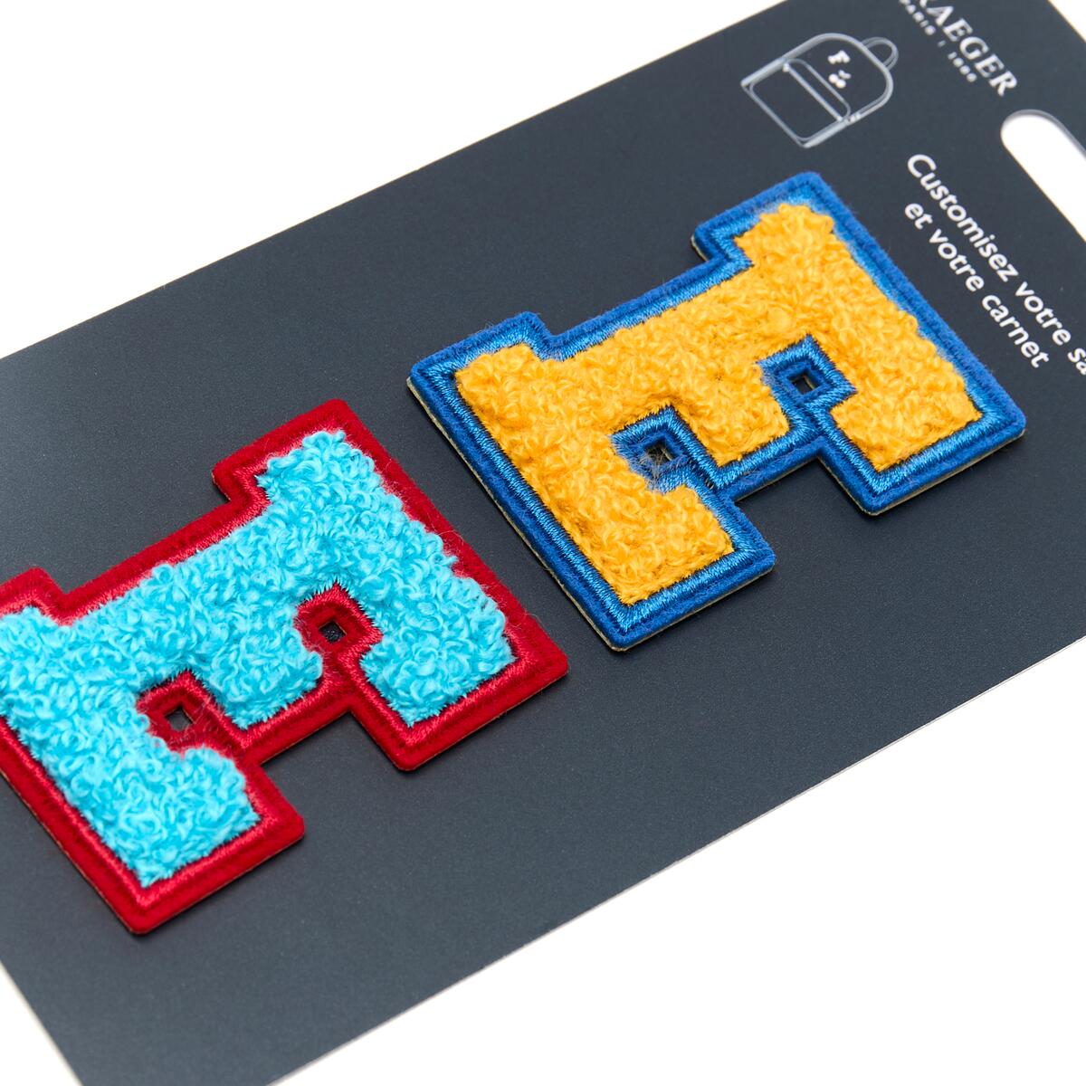 Patchs Lettres Brodés Ma Rentrée Personnalisée E 2