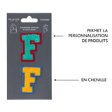 Patchs Lettres Brodés Ma Rentrée Personnalisée F 4
