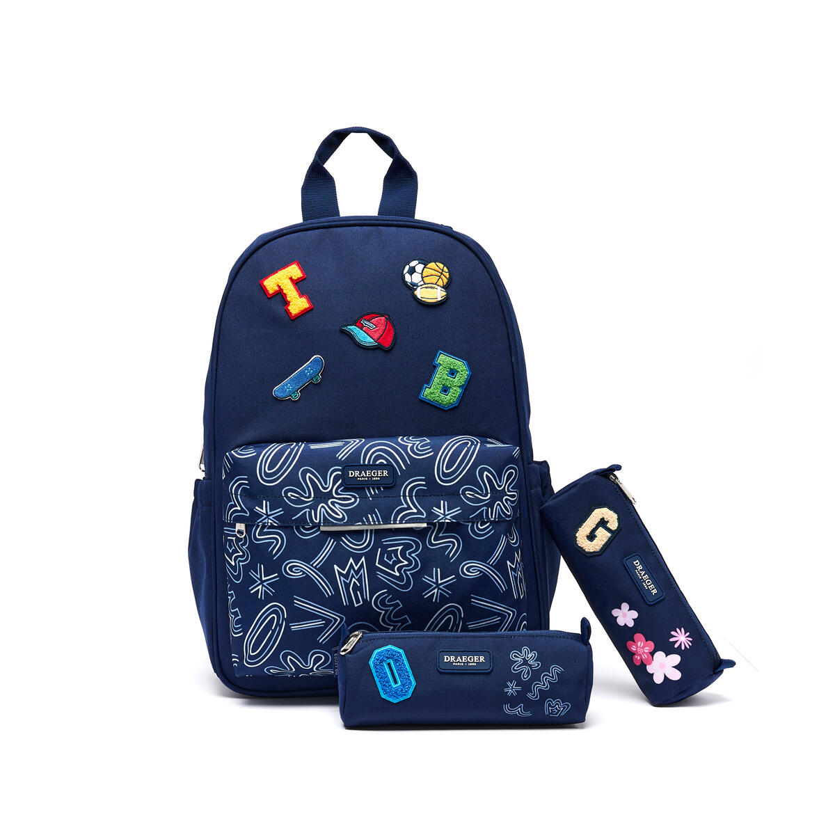 Patchs Lettres Brodés Ma Rentrée Personnalisée H 3