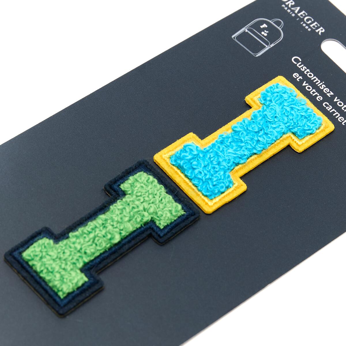 Patchs Lettres Brodés Ma Rentrée Personnalisée I 2