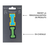 Patchs Lettres Brodés Ma Rentrée Personnalisée I 4