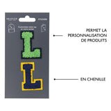 Patchs Lettres Brodés Ma Rentrée Personnalisée L 4