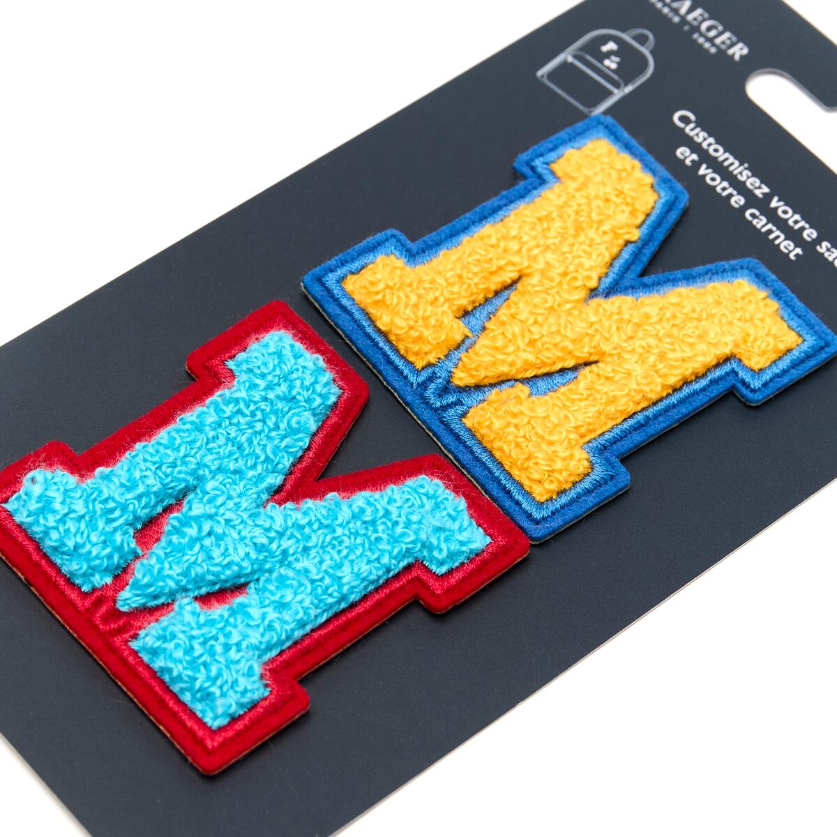 Patchs Lettres Brodés Ma Rentrée Personnalisée M 2