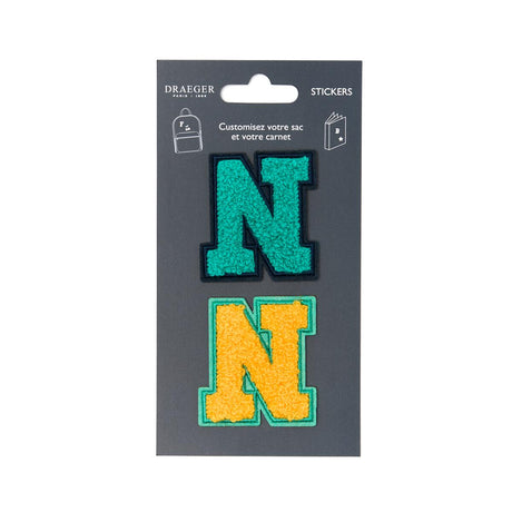 Patchs Lettres Brodés Ma Rentrée Personnalisée N 1