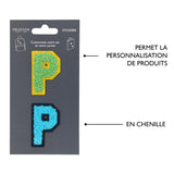 Patchs Lettres Brodés Ma Rentrée Personnalisée P 4