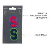 Patchs Lettres Brodés Ma Rentrée Personnalisée S 4