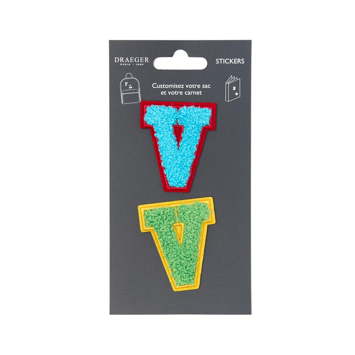 Patchs Lettres Brodés Ma Rentrée Personnalisée V 1