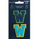 Patchs Lettres Brodés Ma Rentrée Personnalisée W 1