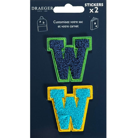 Patchs Lettres Brodés Ma Rentrée Personnalisée W 1