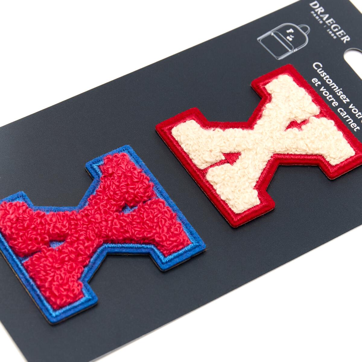 Patchs Lettres Brodés Ma Rentrée Personnalisée X 2