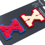 Patchs Lettres Brodés Ma Rentrée Personnalisée X 2