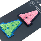 Patchs Lettres Brodés Ma Rentrée Personnalisée A rose 2