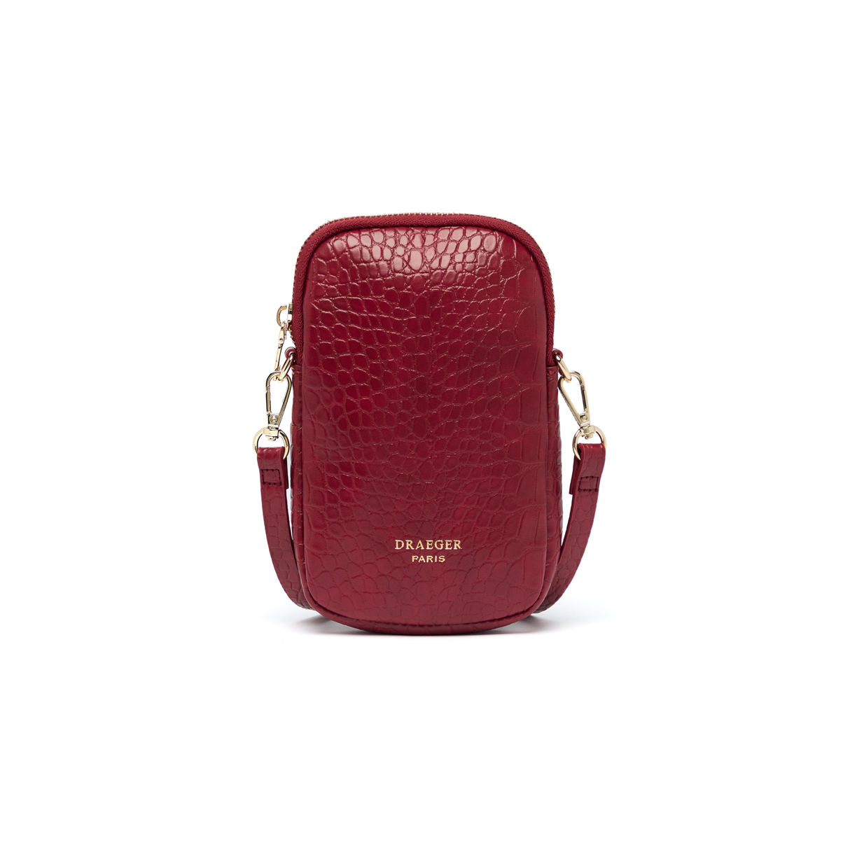 Pochette de téléphone croco