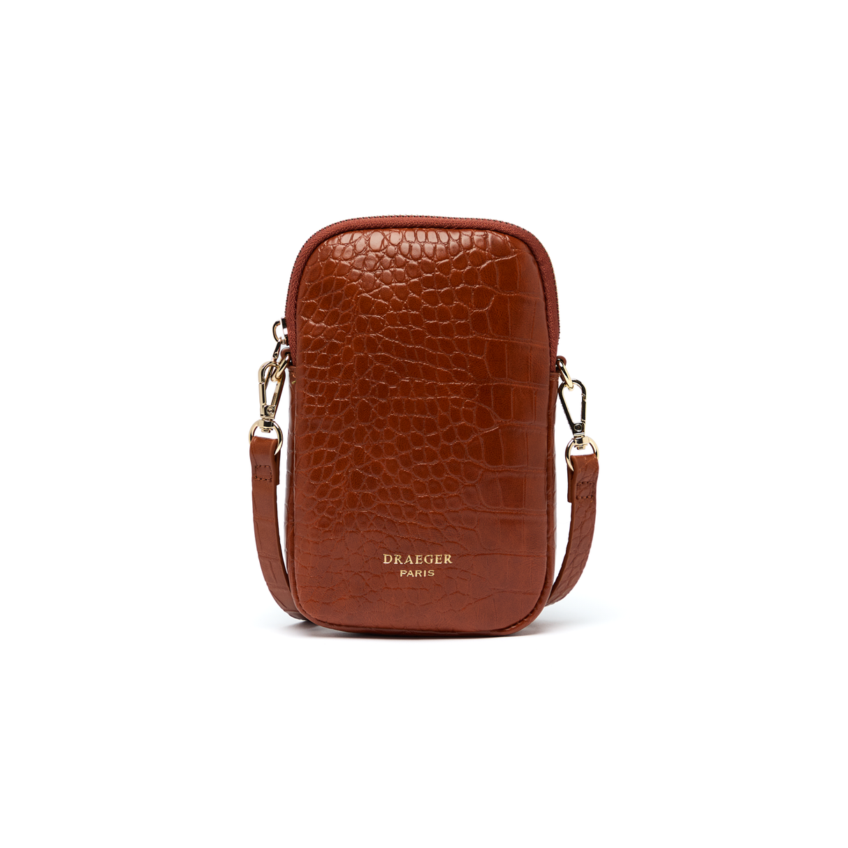 Pochette de téléphone croco