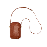 Pochette de téléphone croco