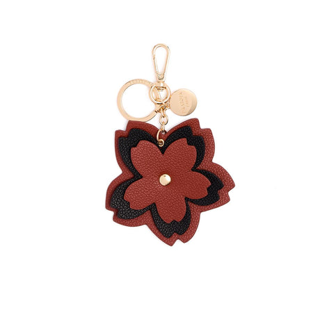 Charms Vegans Fleur Cognac & Noir 1