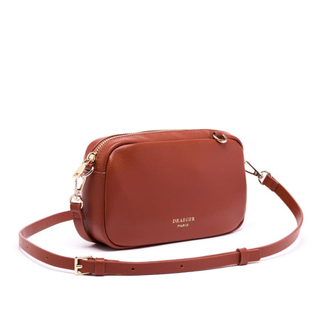 Pochette bandoulière Cognac 2