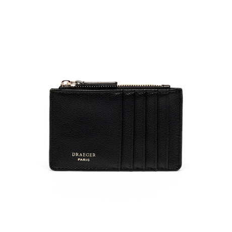 Porte-Cartes Zippé Noir 1