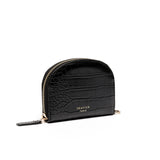 Porte-Monnaie Croco Noir 2