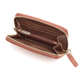 Moyen Portefeuille Croco Cognac 3