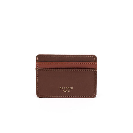Porte-Cartes Toile Cognac 1